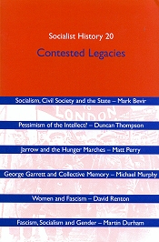 Front cover of Socialist History, 20