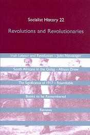 Front cover of Socialist History, 22