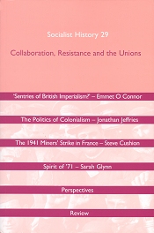 Cover of Socialist History, No 29