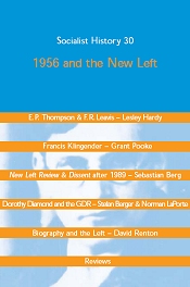 Cover of Socialist History, No 30