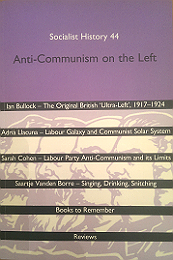 Cover of Socialist History, No 44